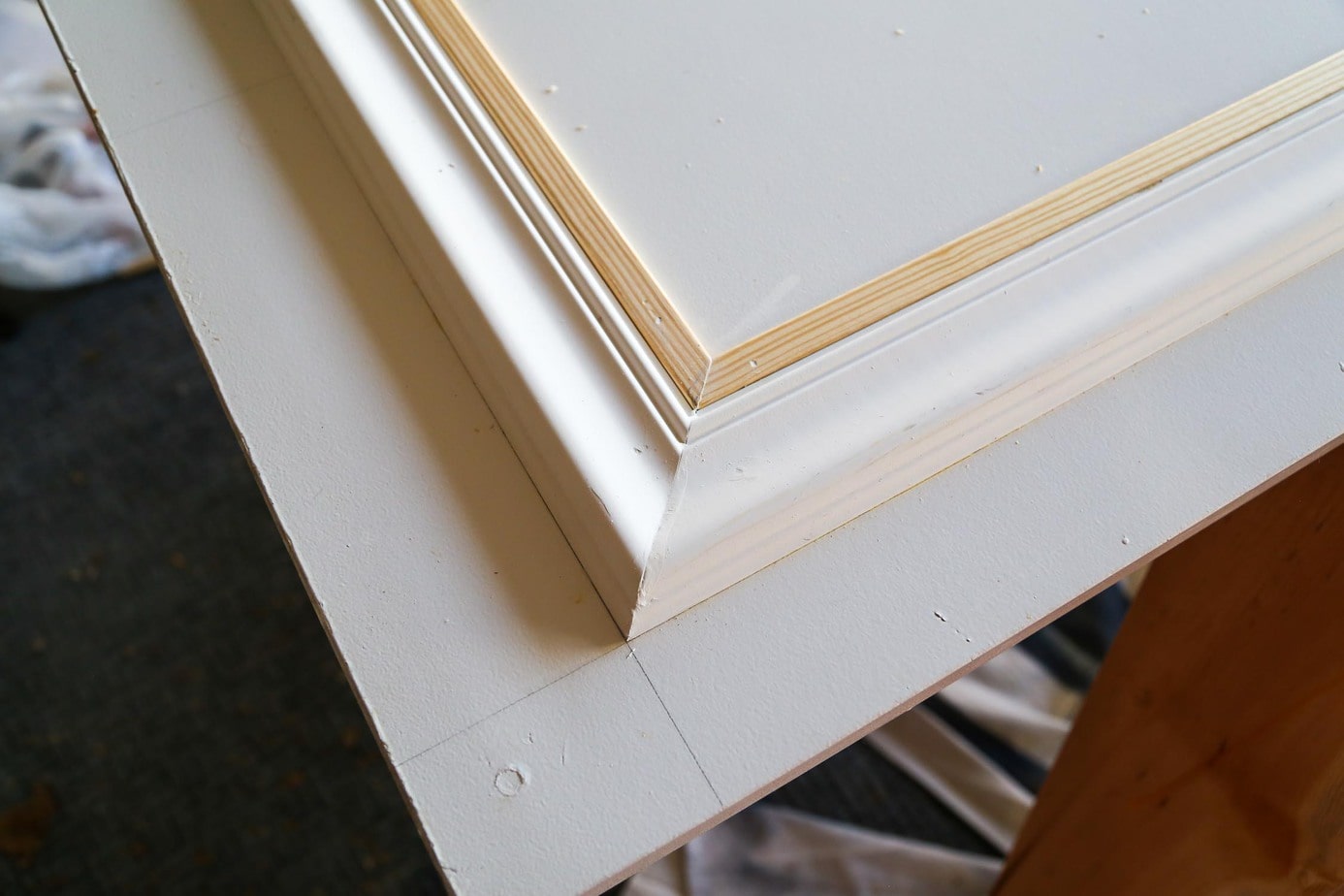 DIY paneled door tutorial