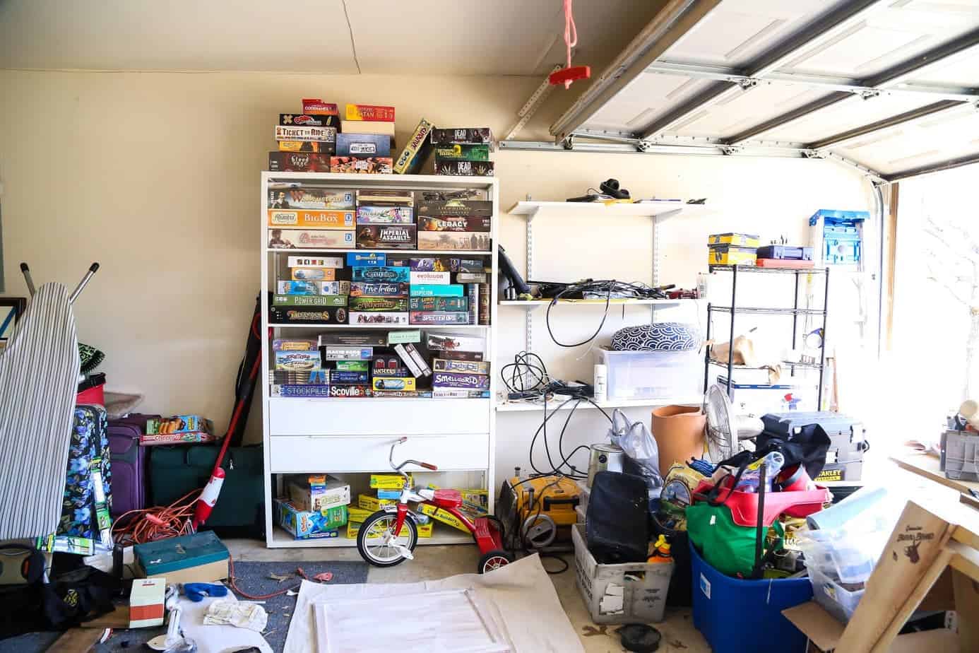 Garage organization and planning