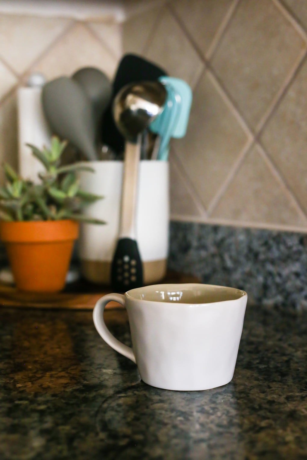 Kitchen counter organization tips and ideas