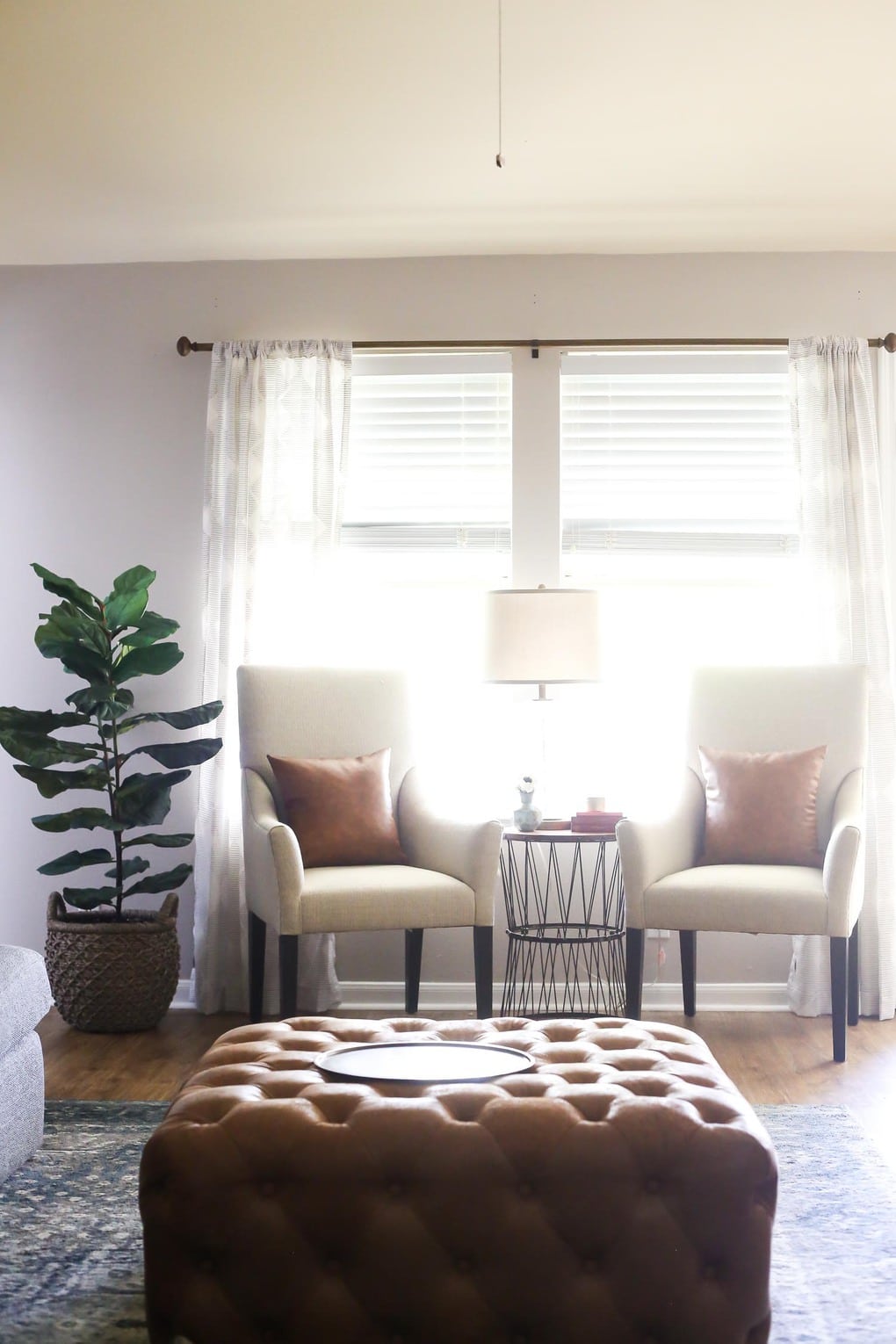 Small Living Room Refresh With Bassett S Modern Collection