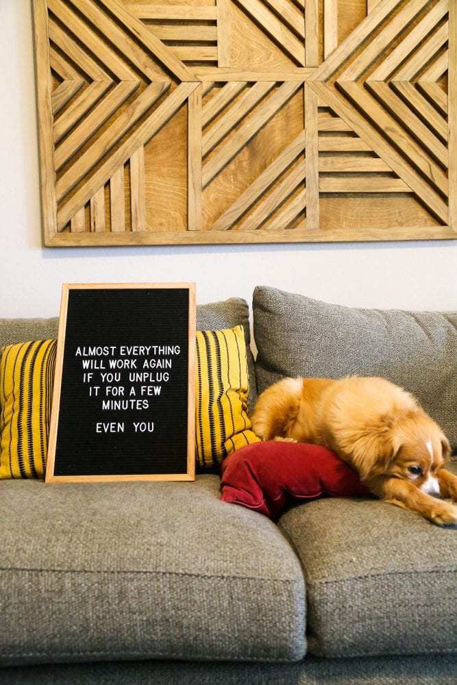 Letter Board Ideas How to Use a Felt Letter Board in Your Home