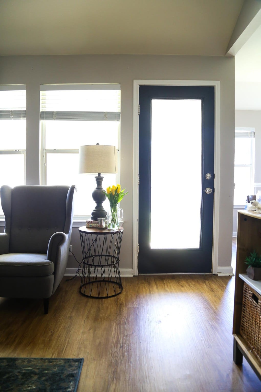 How did you finish your interior back doors?