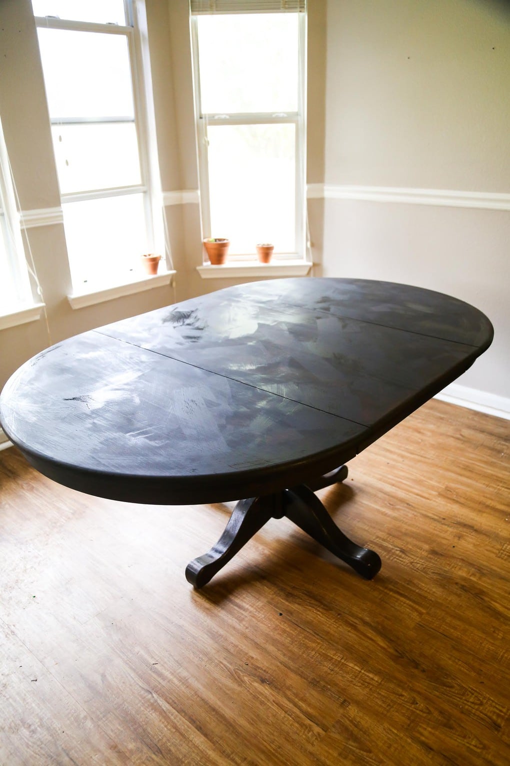 Milk paint coat one