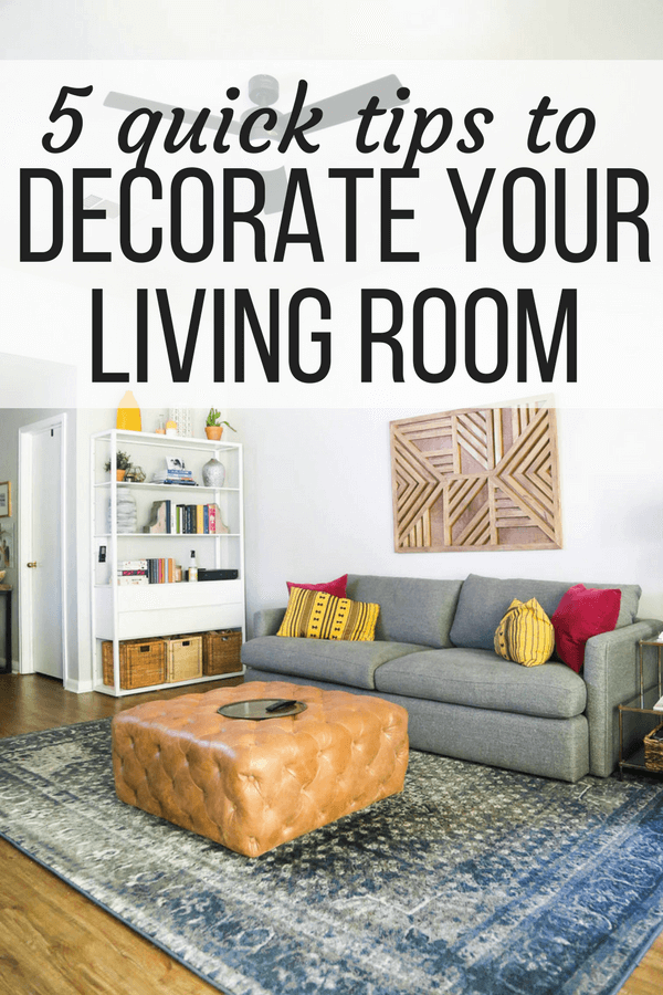 Ways To Decorate Your Living Room On A Budget | Baci Living Room