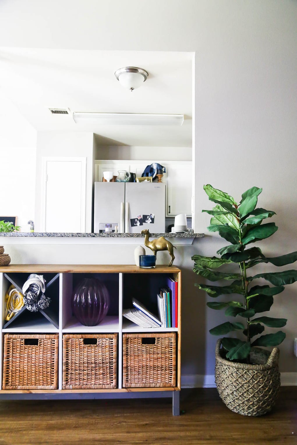 Faux fiddle leaf fig