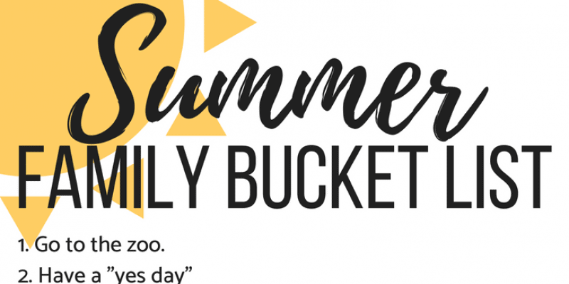 Summer bucket list ideas