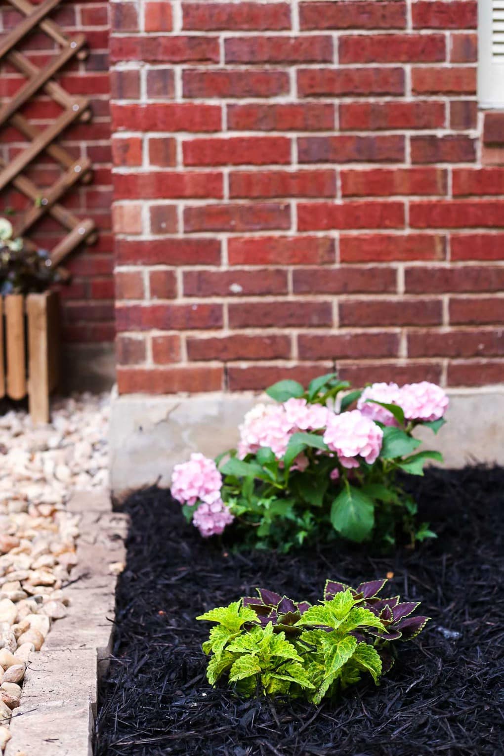 Our New Front Flower Beds