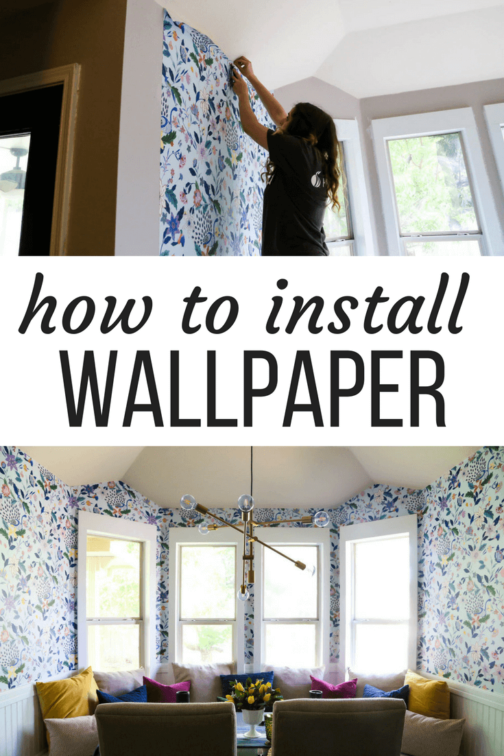 How to hang pre-pasted wallpaper