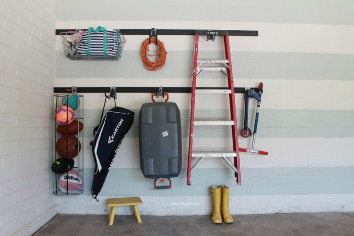 easy garage organization - tool organization ideas