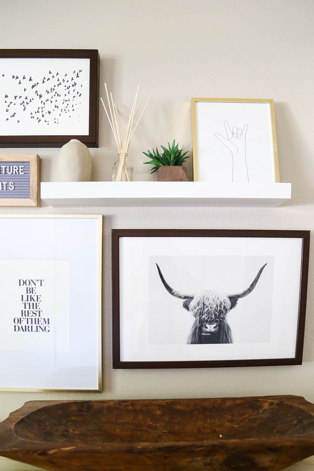 tips for choosing gallery wall art