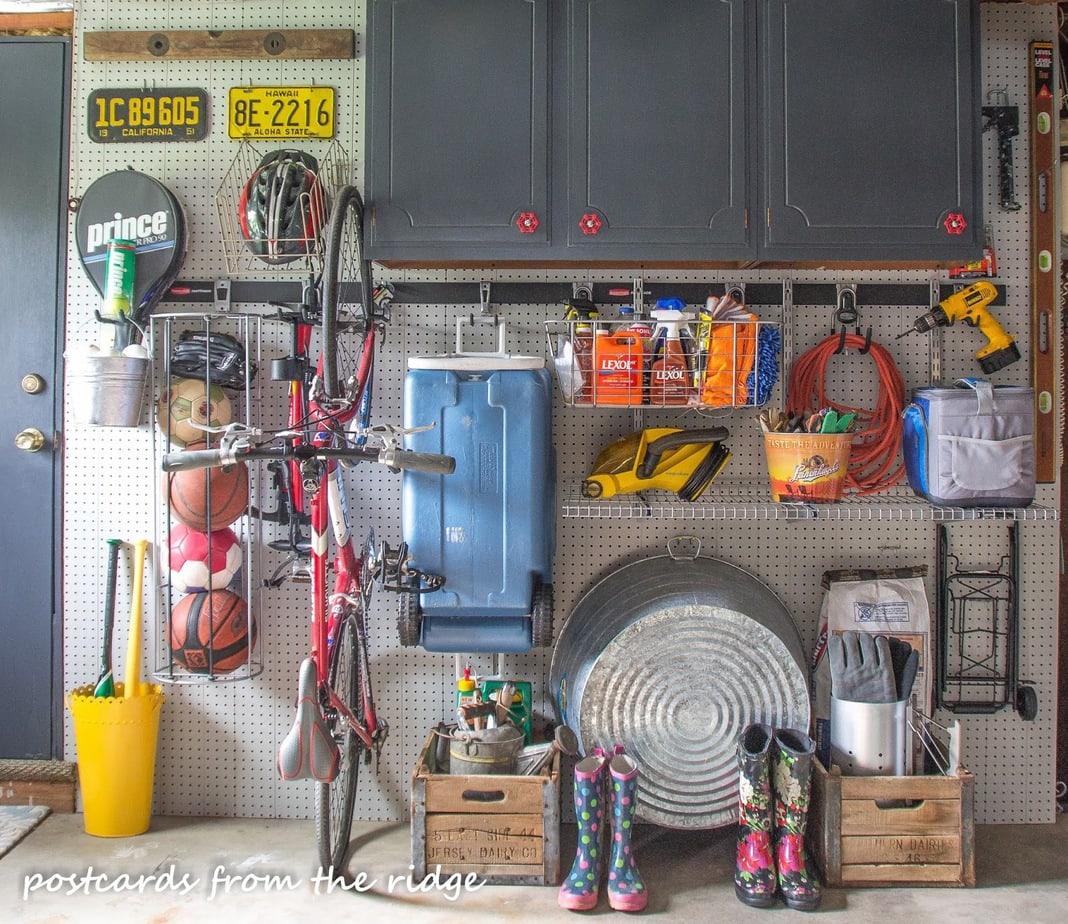 how to organize garage