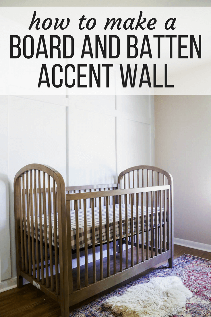 how to make a board and batten accent wall