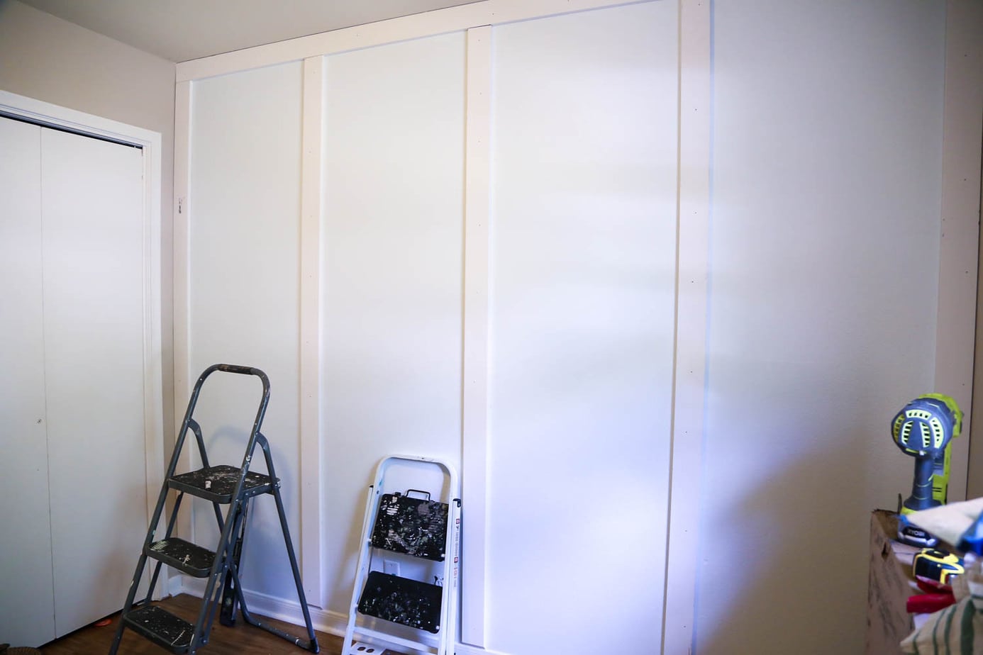 how to install a board and batten wall