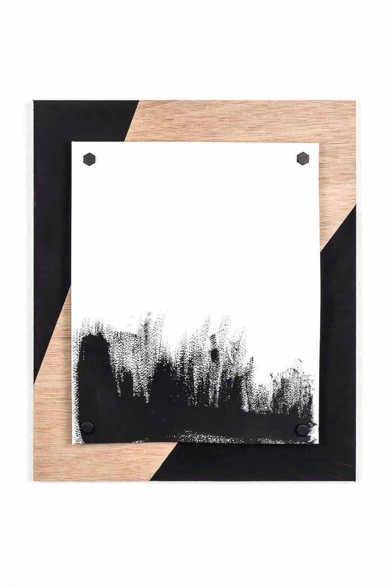DIY Standoff Mount for Art