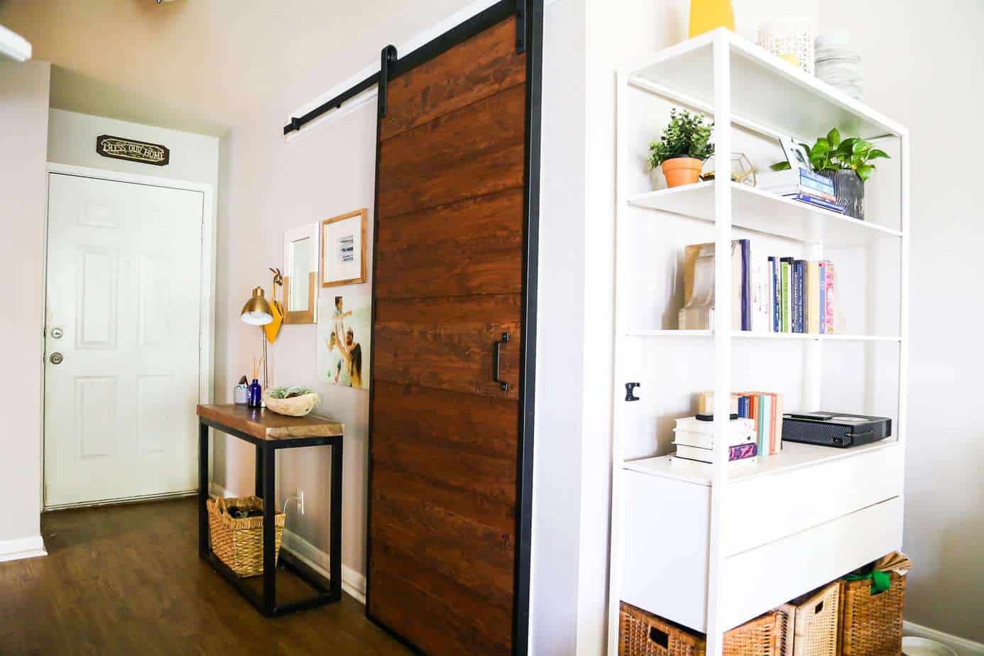 laundry room barn door