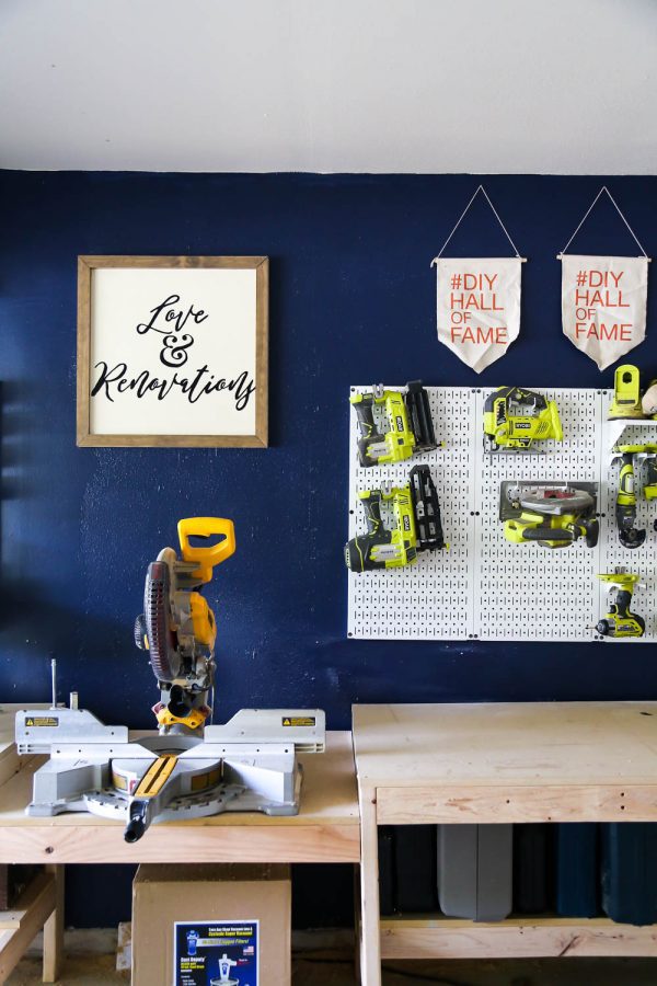 The Our New Metal Pegboards Love & Renovations