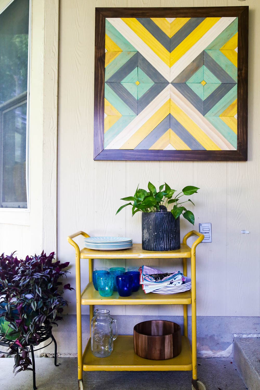 backyard bar cart ideas