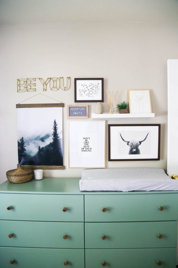 IKEA TARVA Dresser Hack (From Dresser to Changing Table) Love