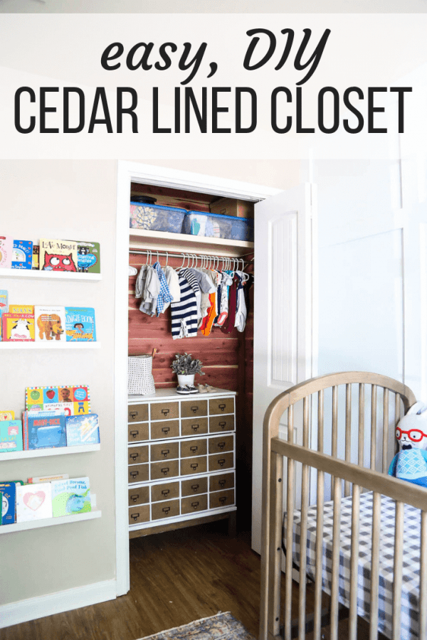Our Cedar Closet (AKA The Nursery Closet Makeover) Love & Renovations