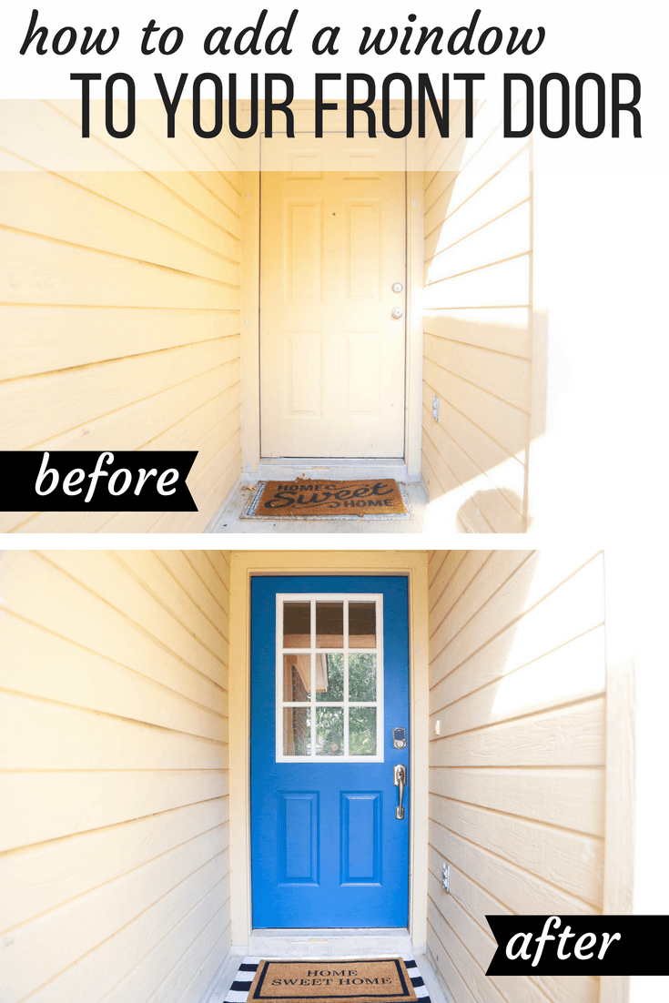 how to renovate a front door