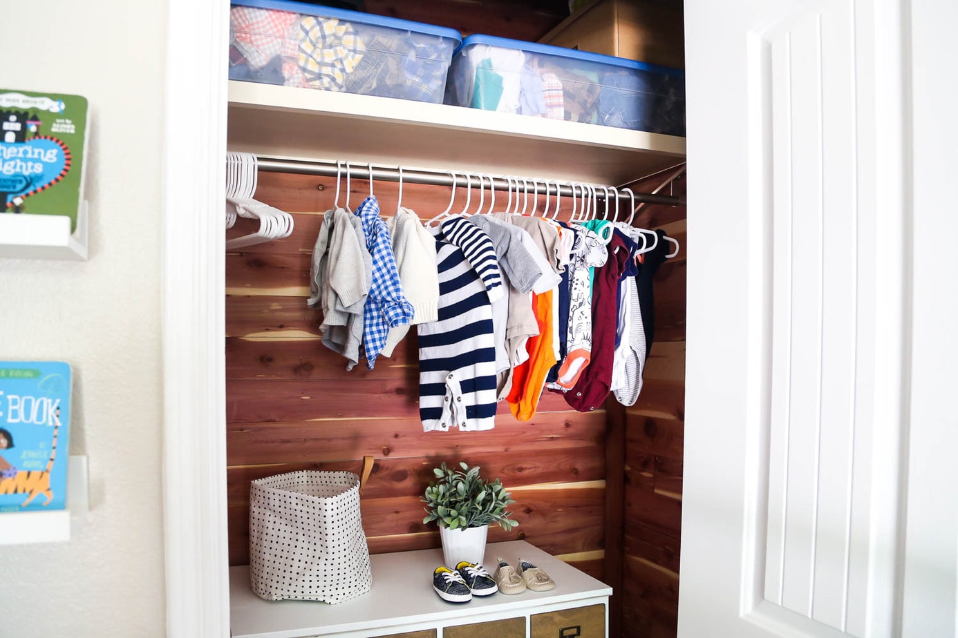 Our Cedar Closet (AKA: The Nursery Closet Makeover) - Love & Renovations