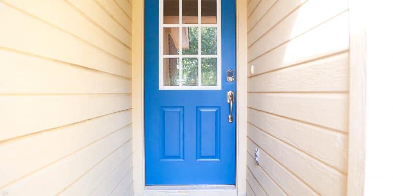 front door makeover after