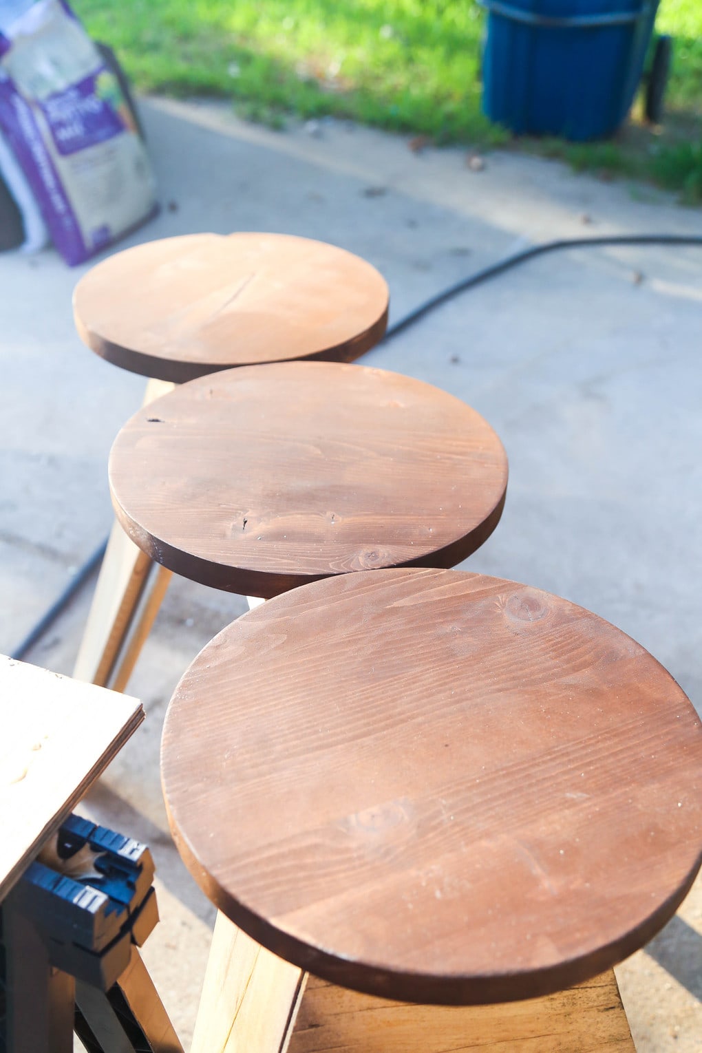 how to make over bar stools