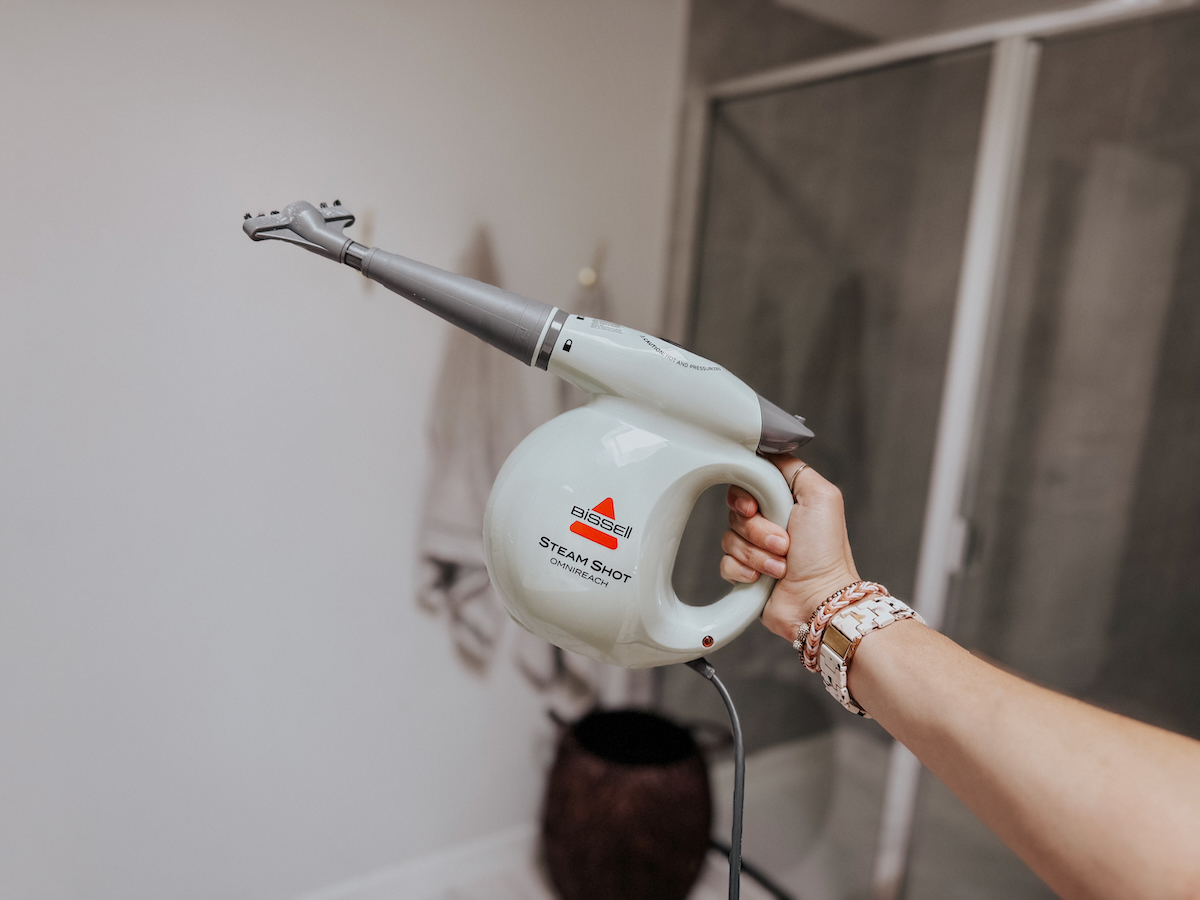 How to Use a Steam Cleaner {Bissell Steam Cleaner Review}
