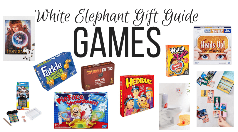 White Elephant games ideas