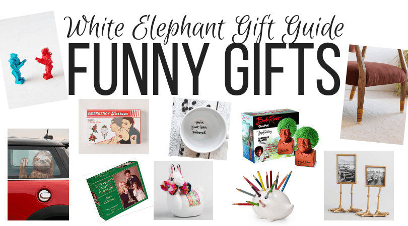 50 Hilarious White Elephant Gift Exchange Ideas - Love & Renovations 50 Hilarious White Elephant Gift Exchange Ideas - Love & Renovations