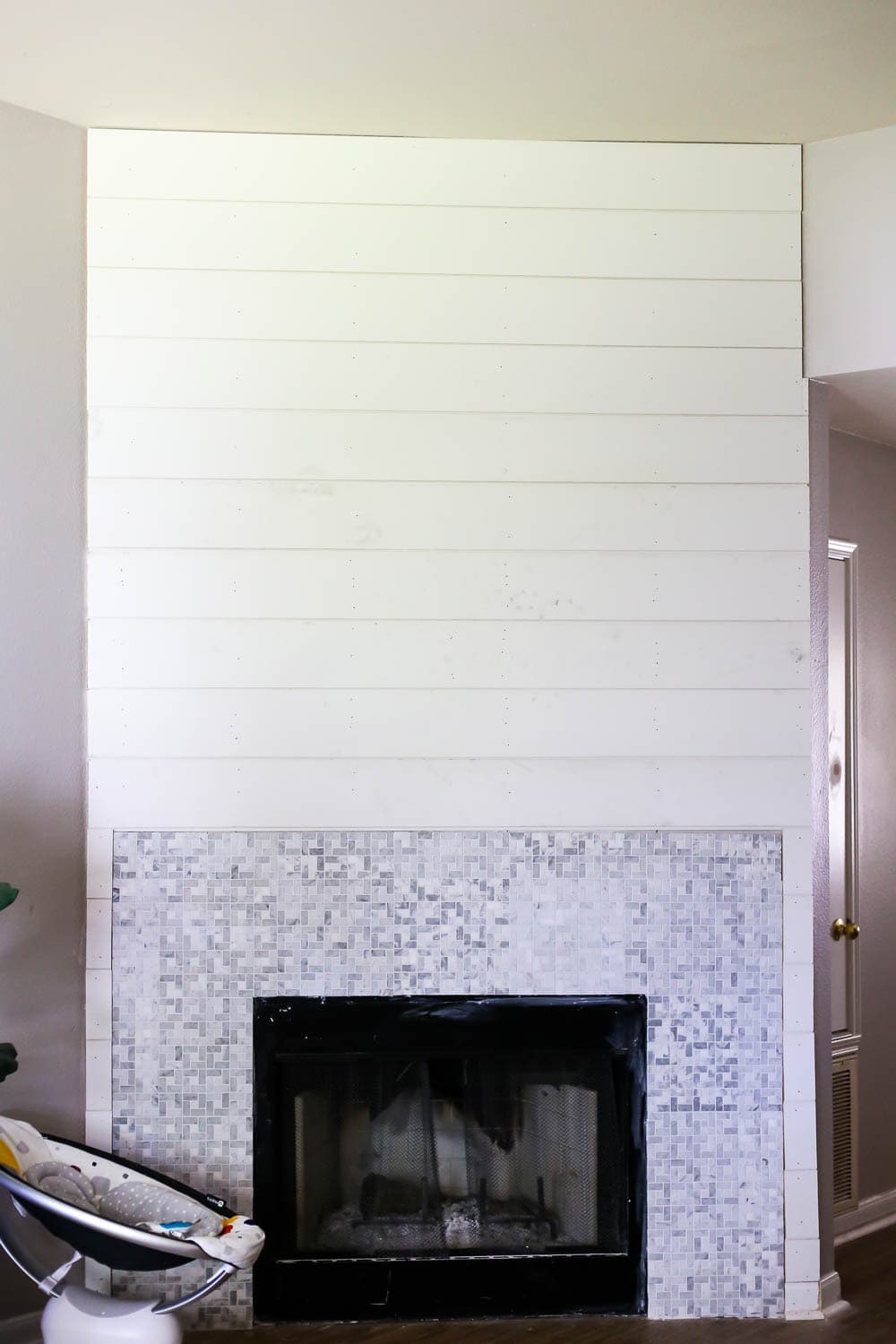 shiplap fireplace