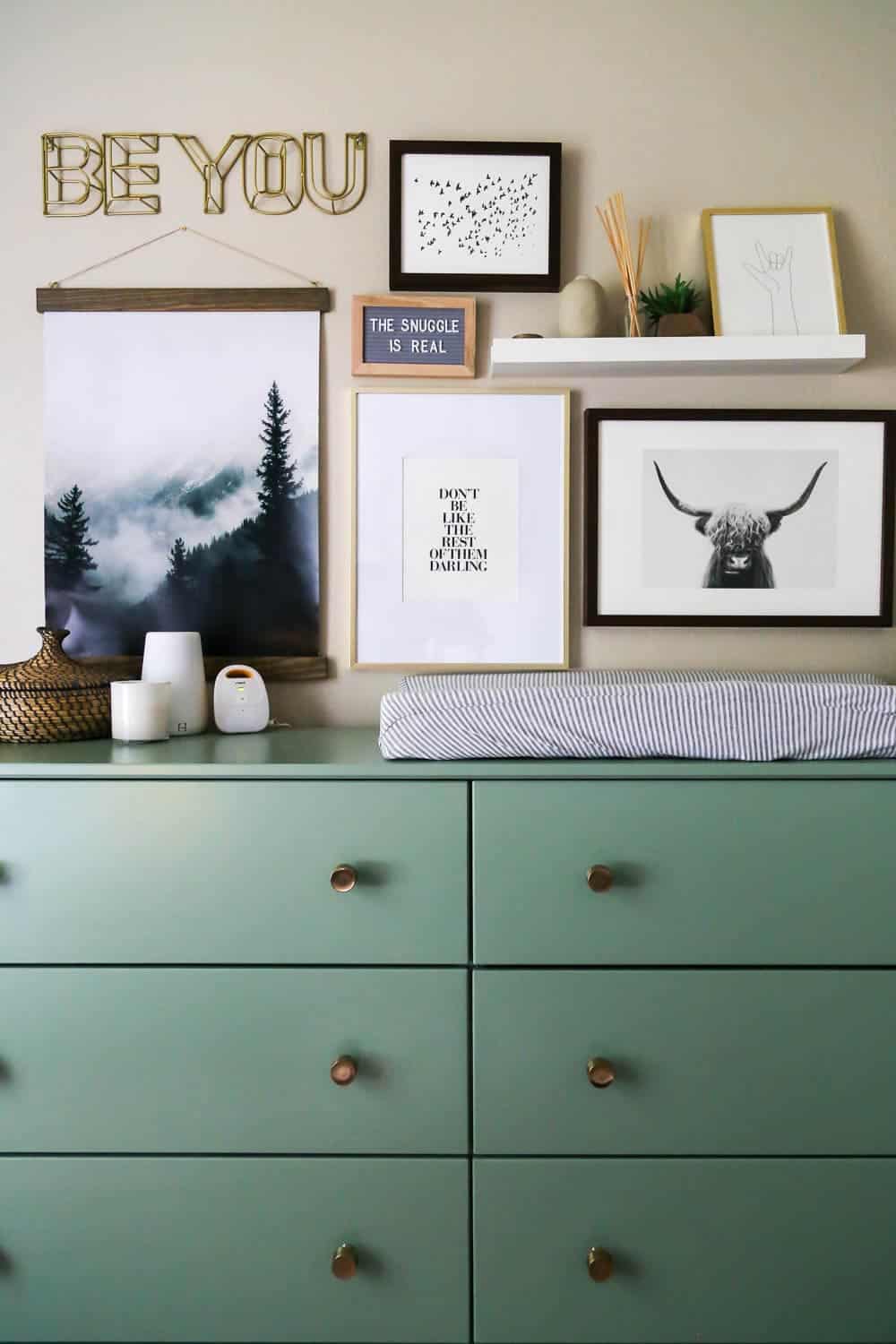 Personalize Your Dresser with Drawer Liners! :: Nursery Tuesday