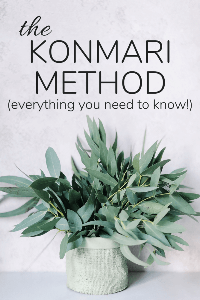 The Konmari method - everything you need to know. 