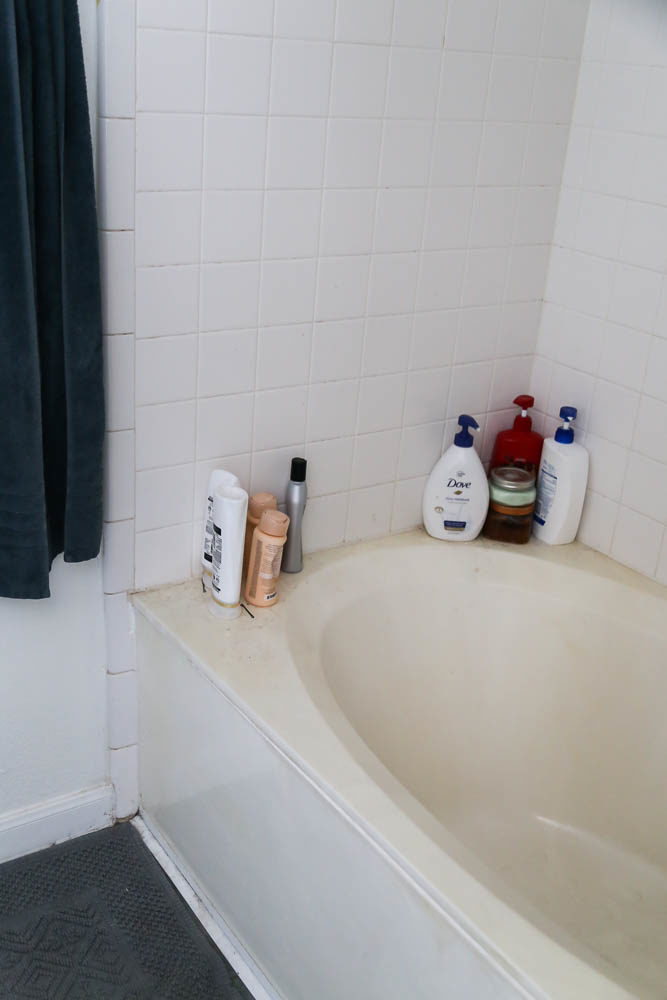 How To Paint A Bathtub and Shower For $50, Refinish Tub