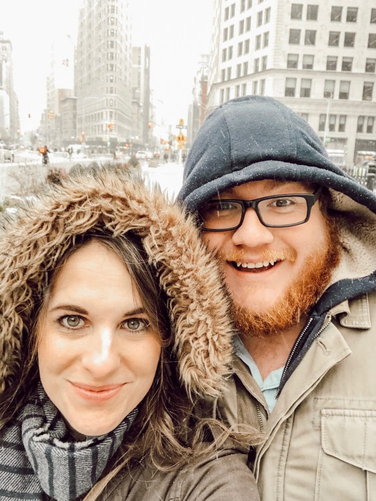 flatiron building in NYC