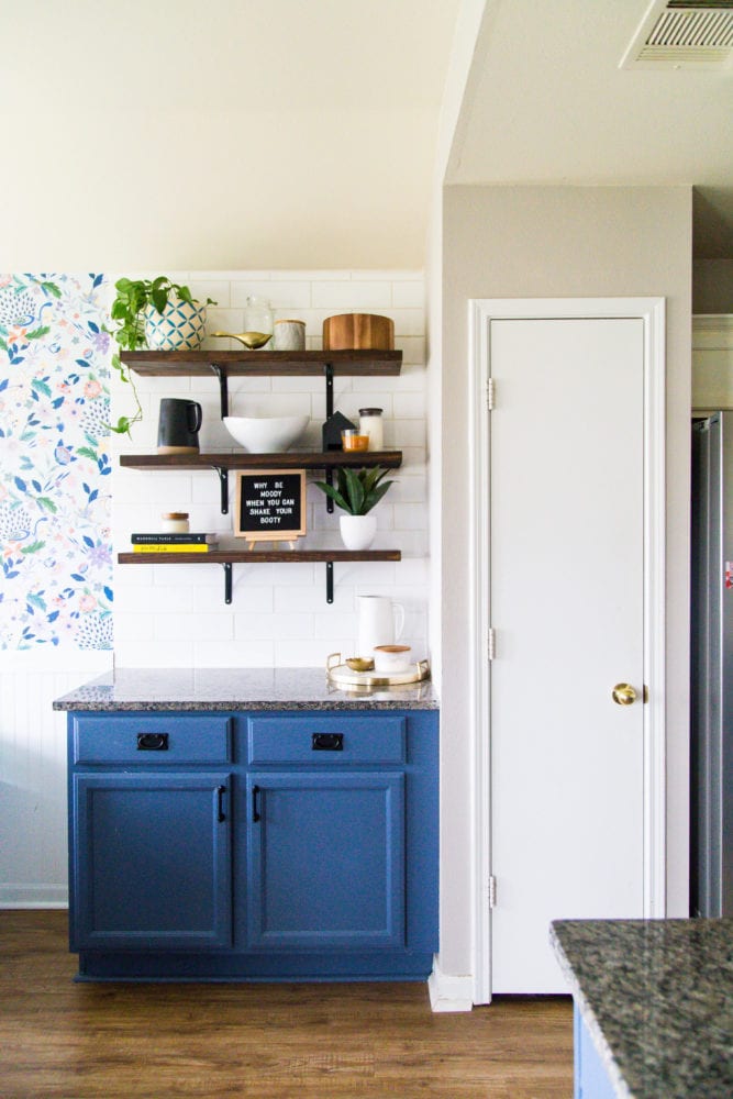 kitchen with small pantry