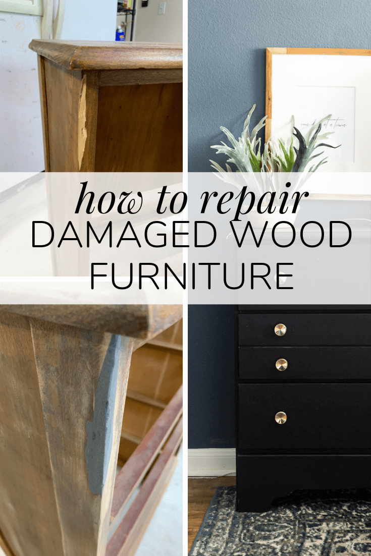 How to Fix a Damaged Dresser Love & Renovations