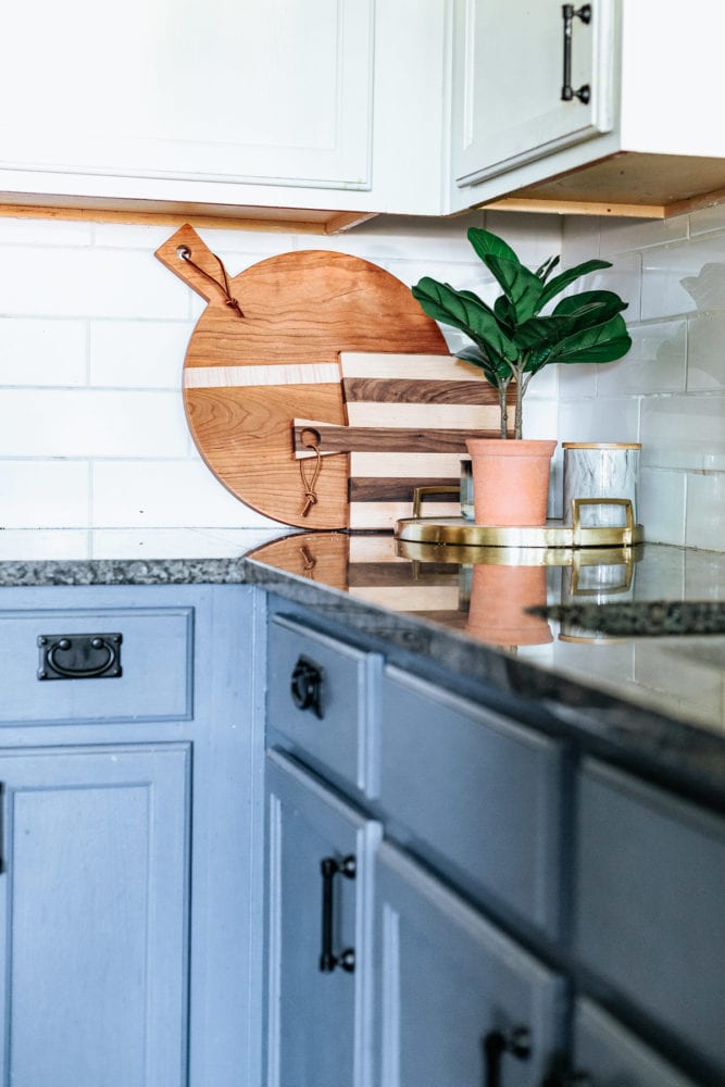 two large DIY bread boards