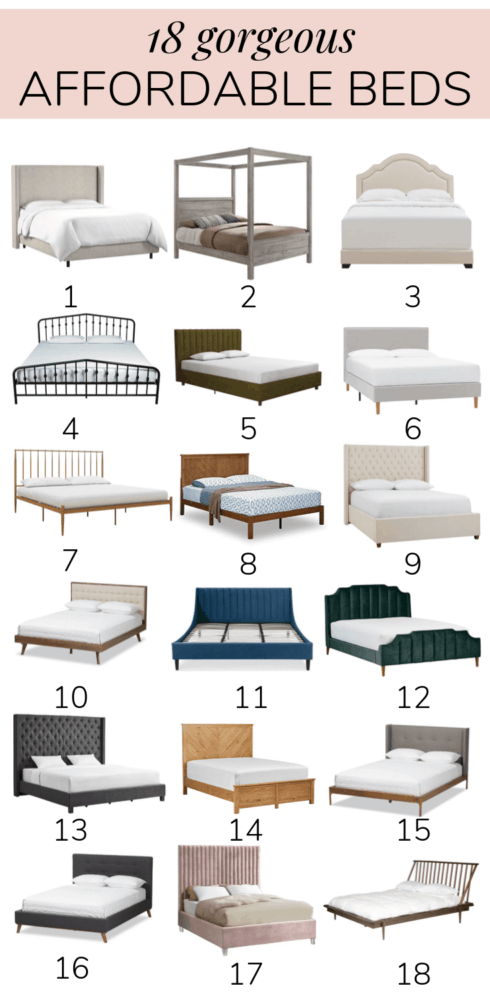 Cheap beds online and frames