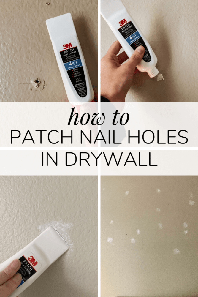 How To Patch Nail Holes In Your Walls Love Renovations - How To Patch Holes In Wall From Nails
