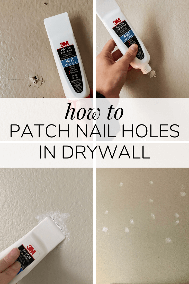 How to Patch Nail & Screw Holes In Your Walls – Love & Renovations