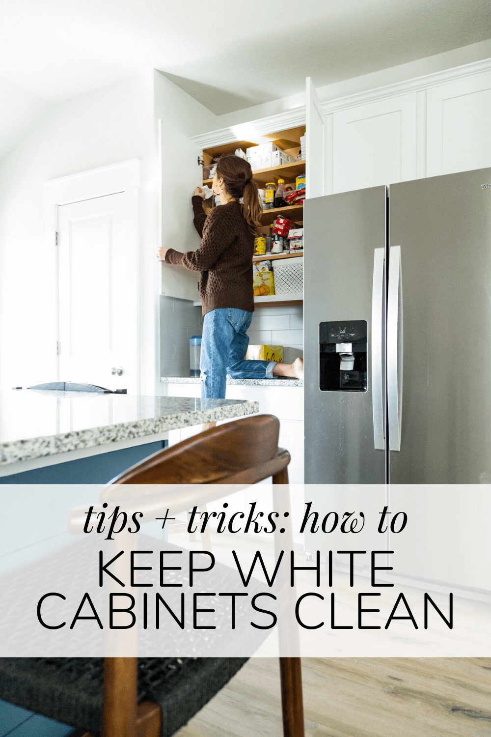 Tips for Keeping White Cabinets Clean – Love & Renovations