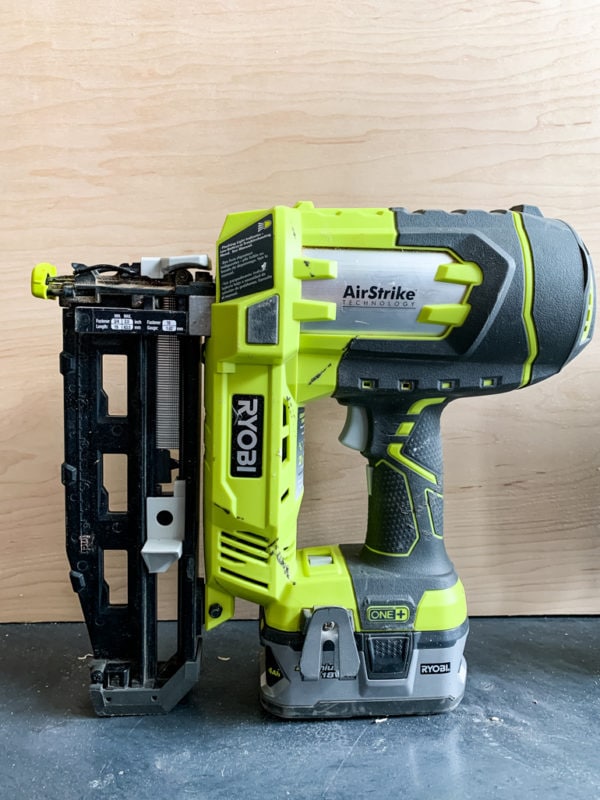 How to Use a Nail Gun {Power Tools for Beginners} Project Isabella