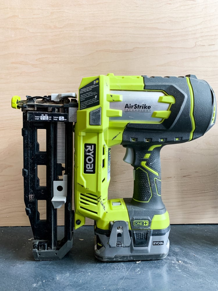 Ryobi finish nailer