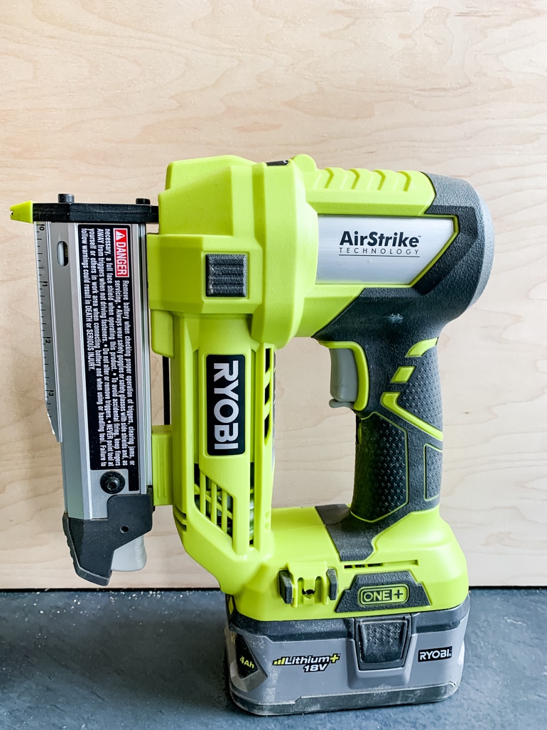 Ryobi finish nailer