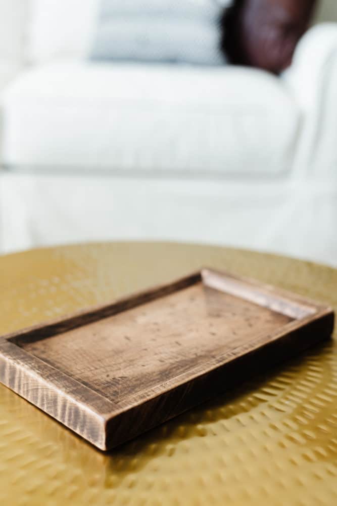 DIY tray carved with the X-Carve