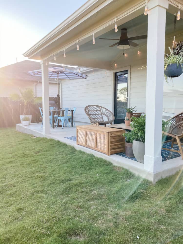 extended back patio 