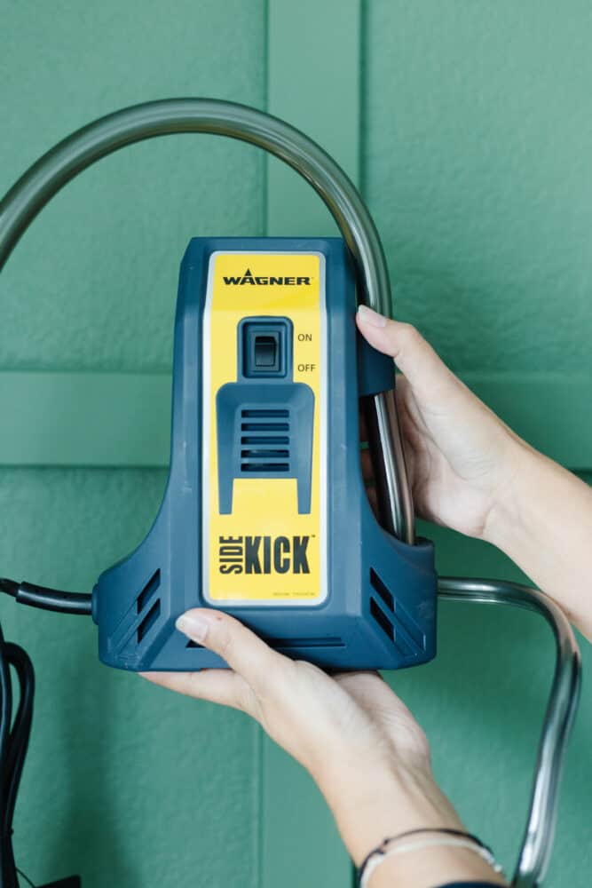 close up of wagner sidekick power paint roller