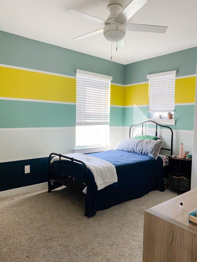 colorful boys' bedroom