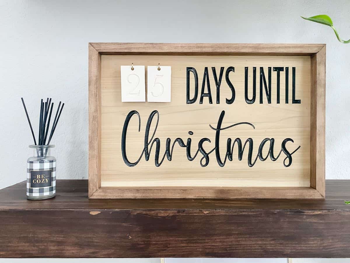 DIY Christmas Countdown